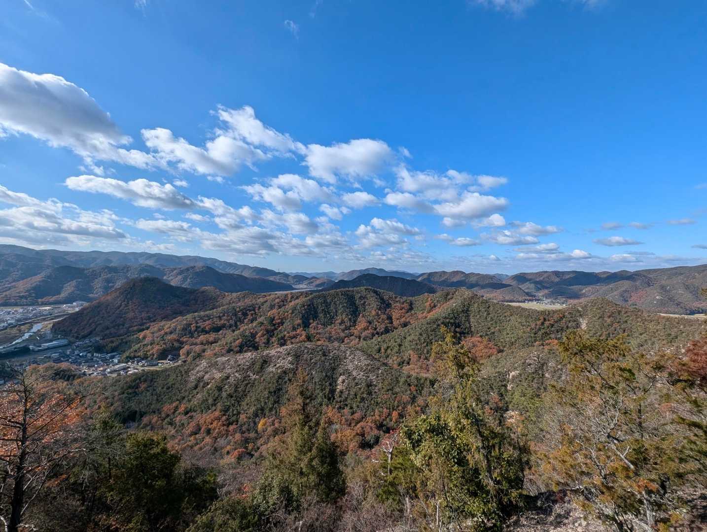 和気駅-和気富士-観音山-穂高山-神ノ上山 周回コースの写真
