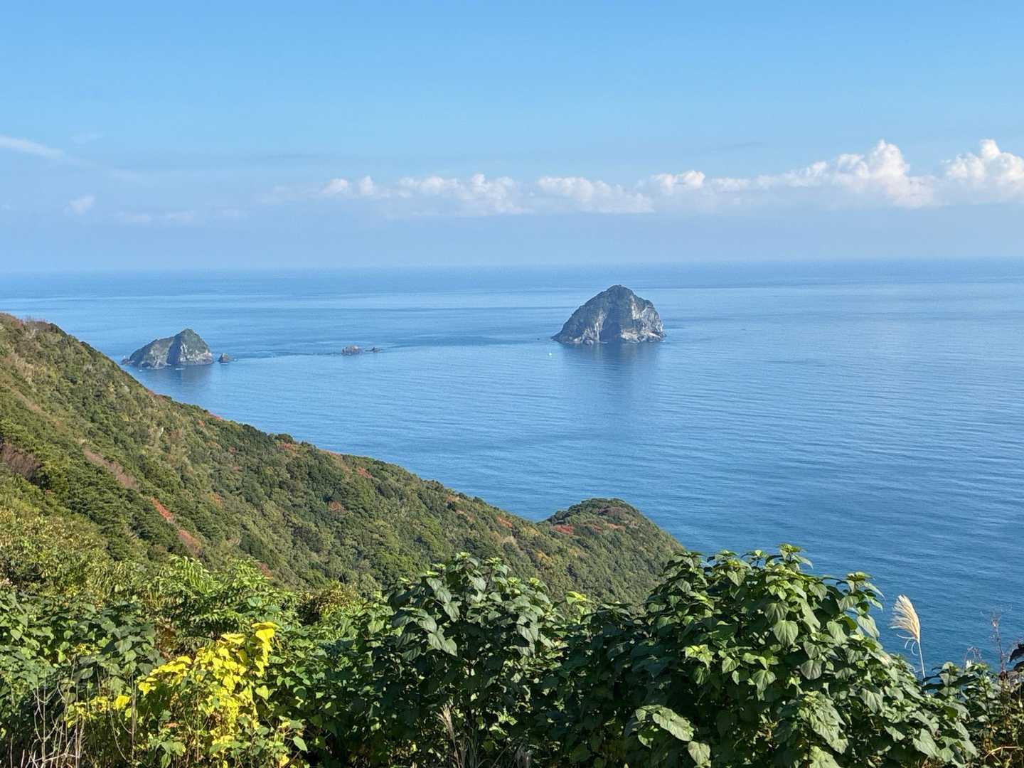 色利登山口-元越山-色利山-石槌山-空の公園登山口 縦走コースの写真