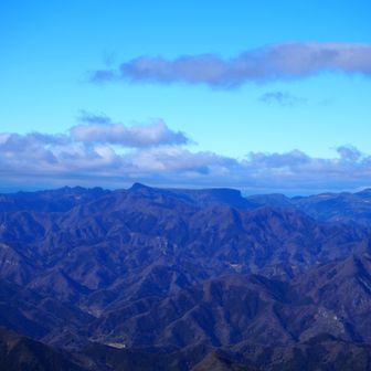 荒船山(本当に航空母艦だね)