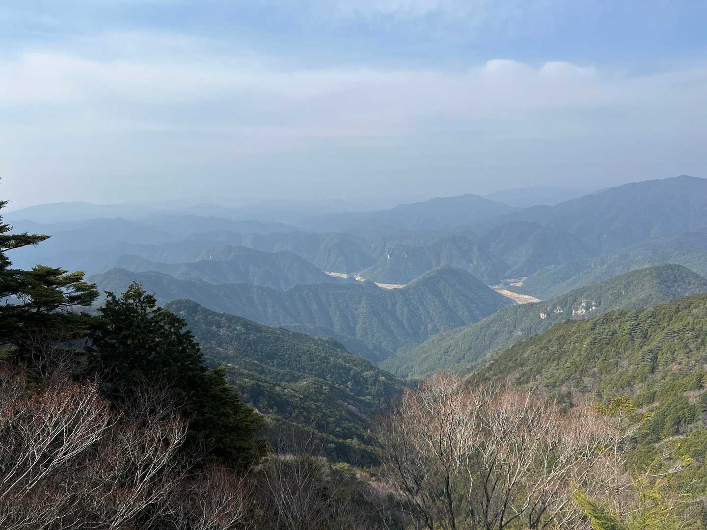 明神山（三ツ瀬明神山） 往復コースの写真