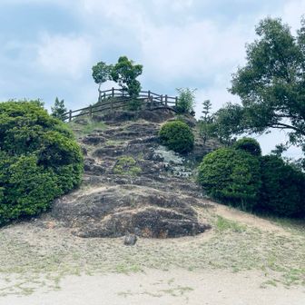 古城山　急登です、登っていきます💪