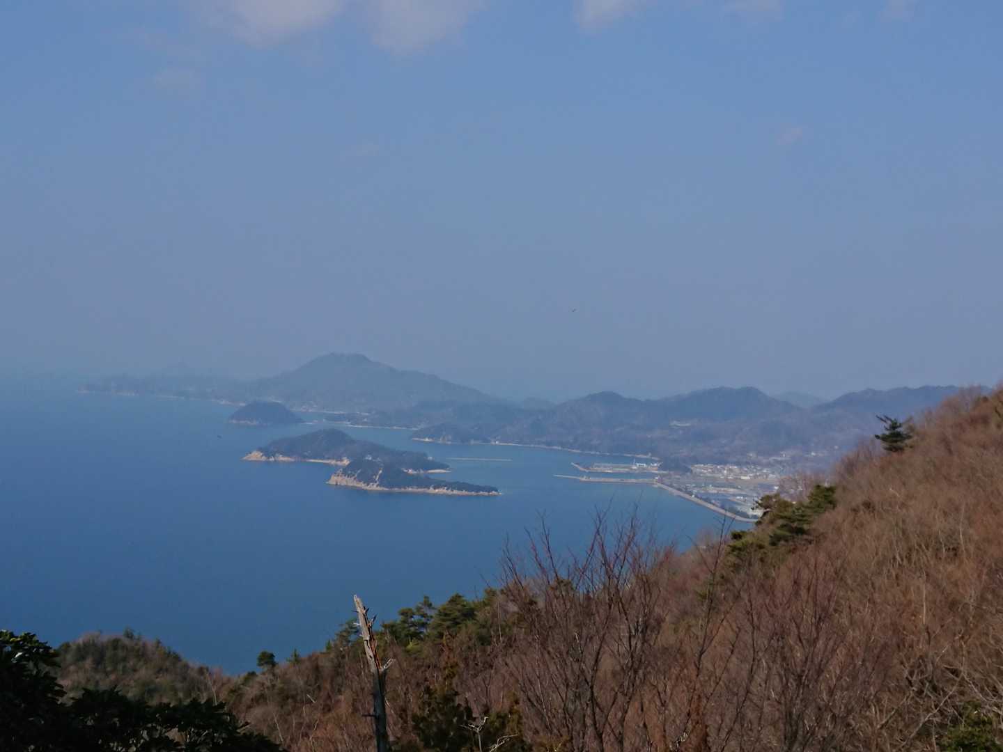 仁尾方面と紫雲出山