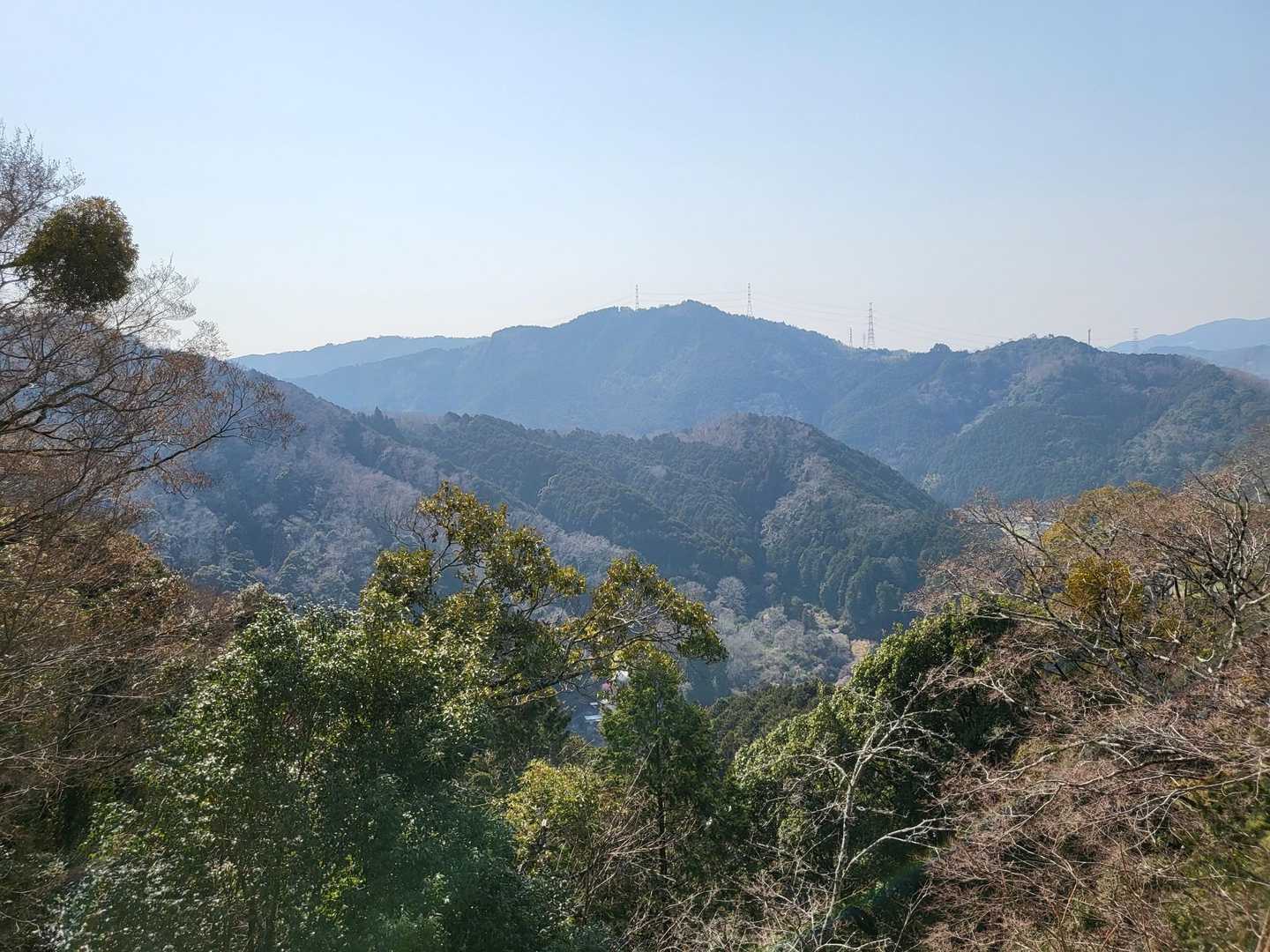 笠置駅-笠置山 往復コースの写真