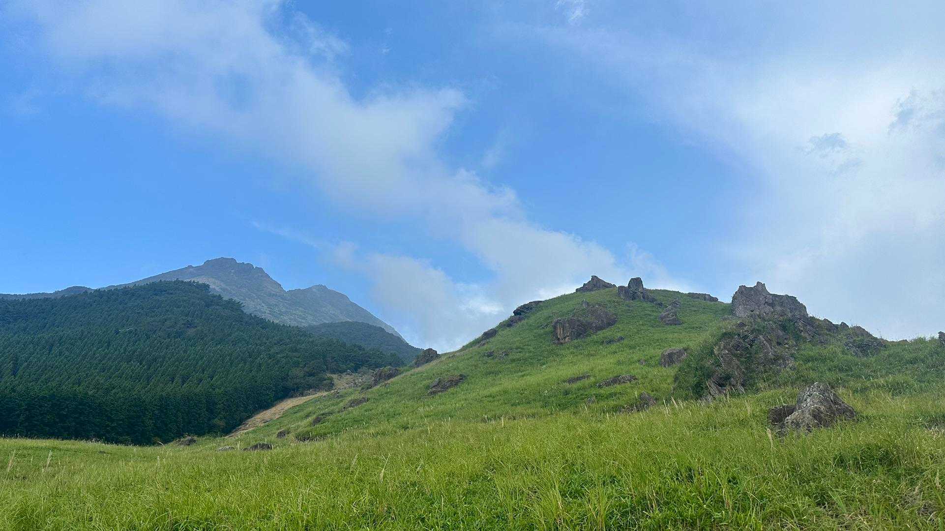 西登山口-由布岳 往復コースの写真