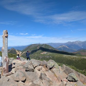 魔王岳山頂