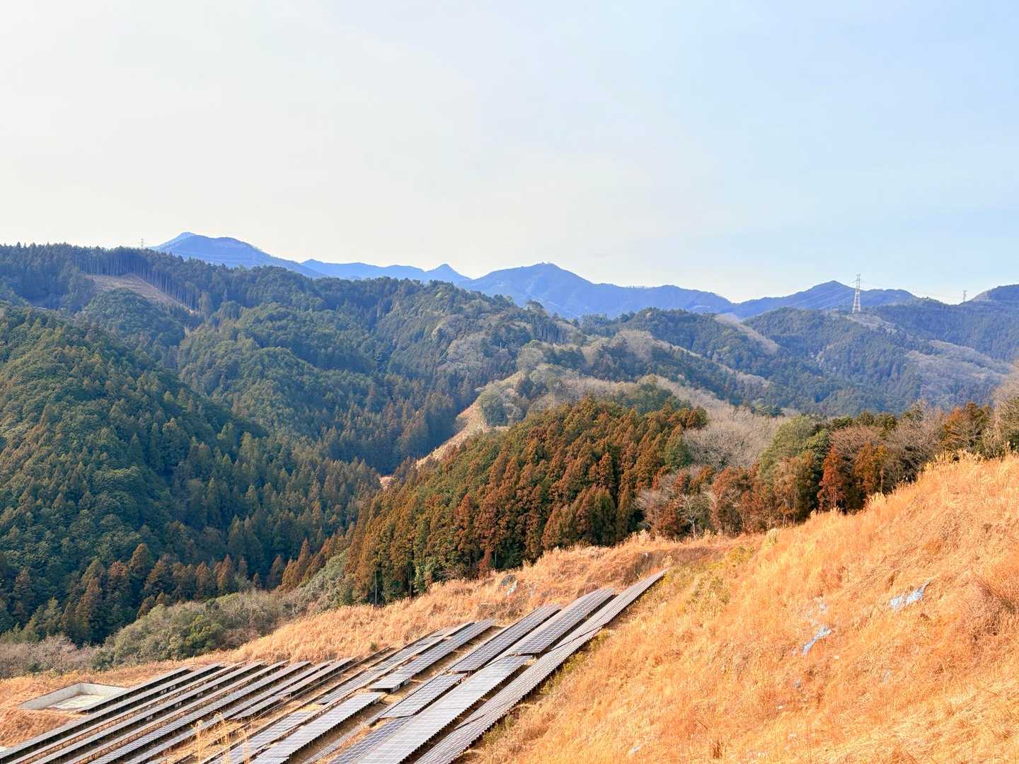 稲荷神社前バス停-天狗岩自然歩道入口-要害山-赤ぼっこ-馬 縦走コースの写真