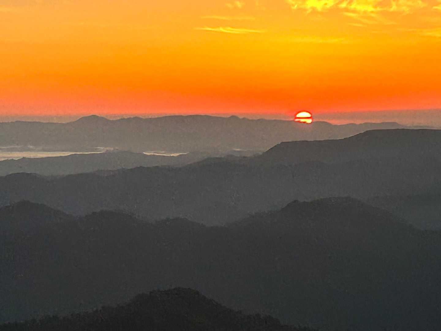 ご来光に🙏
無事下山できますように
