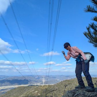 経盛山テラスにて〜ヤッホ〰️🎶