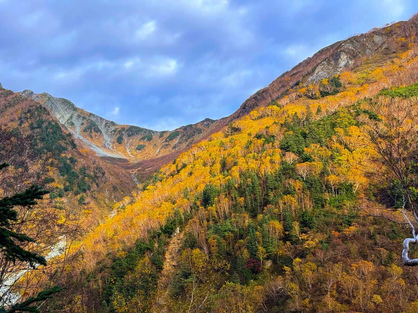 上高地バス停-河童橋-天狗池-南岳-長谷川ピーク-北穂高岳 往復コースの写真