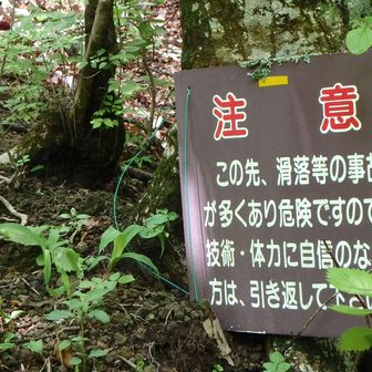 表妙義縦走は危険個所がいっぱい