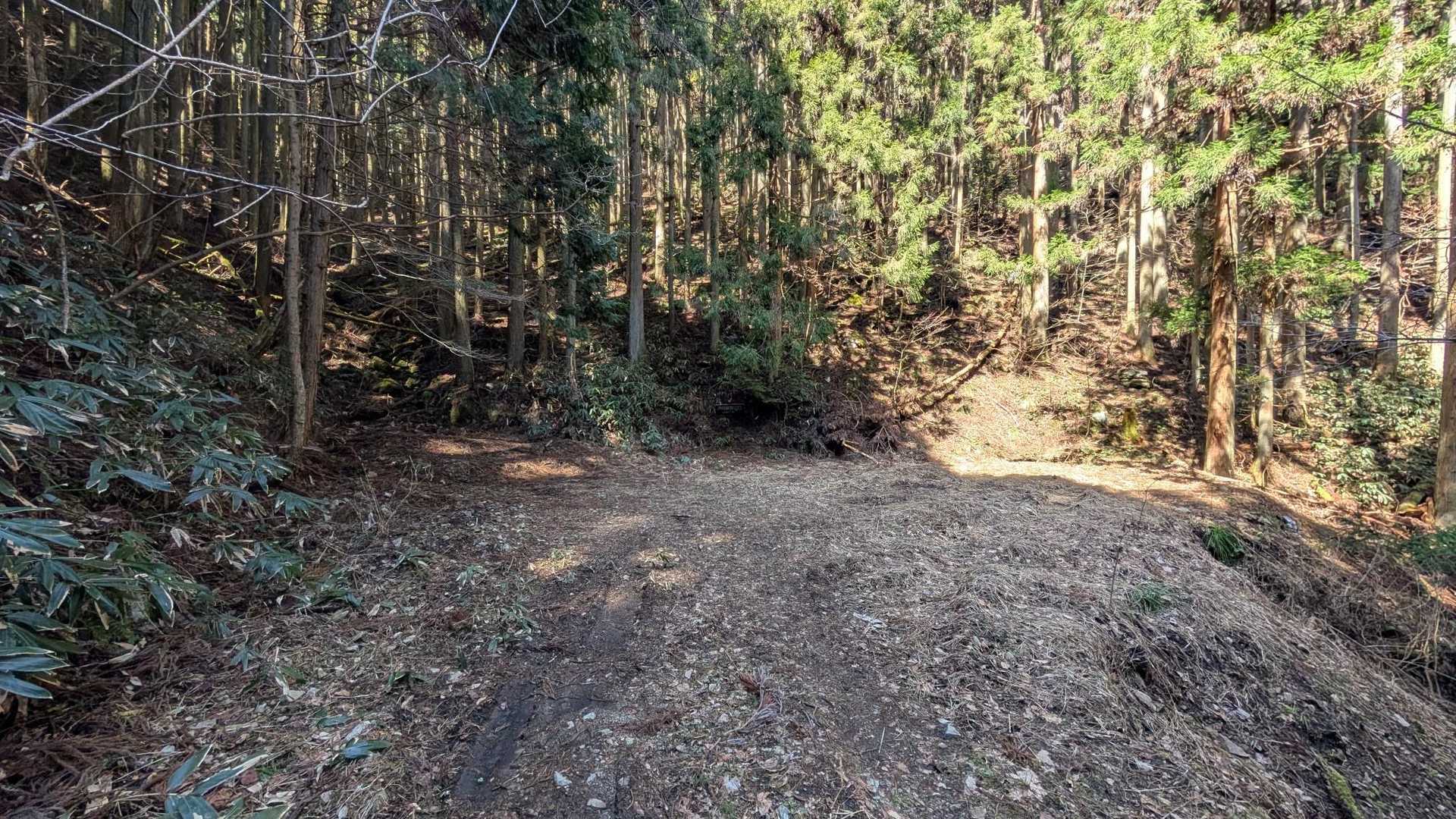 やっと、 登山口 到着 ( ˙▿˙ ; )