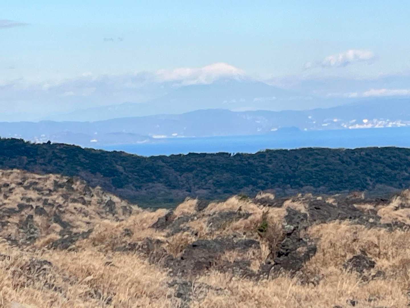 うっすら富士山🗻