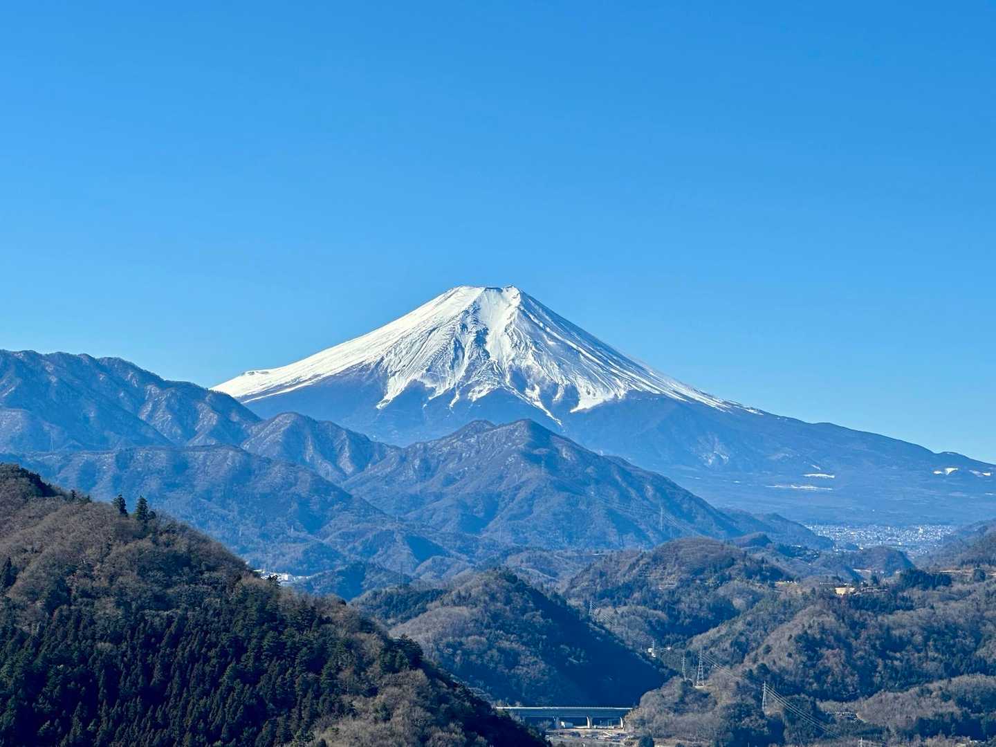 大月駅-菊花山登山口-菊花山-馬立山-札金峠-紺屋の休場- 縦走コースの写真