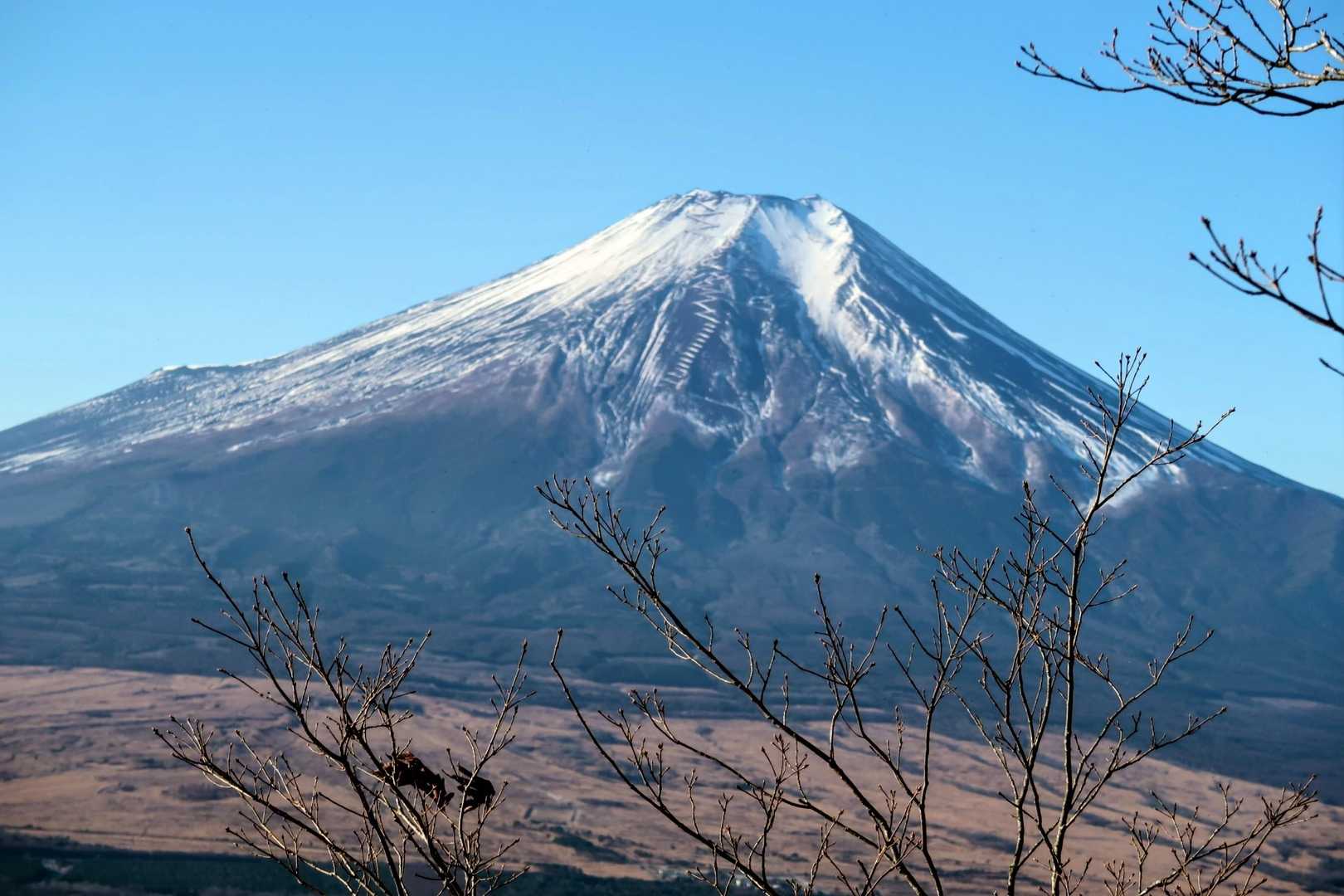 雲一つ無い～🗻富士山👀✨