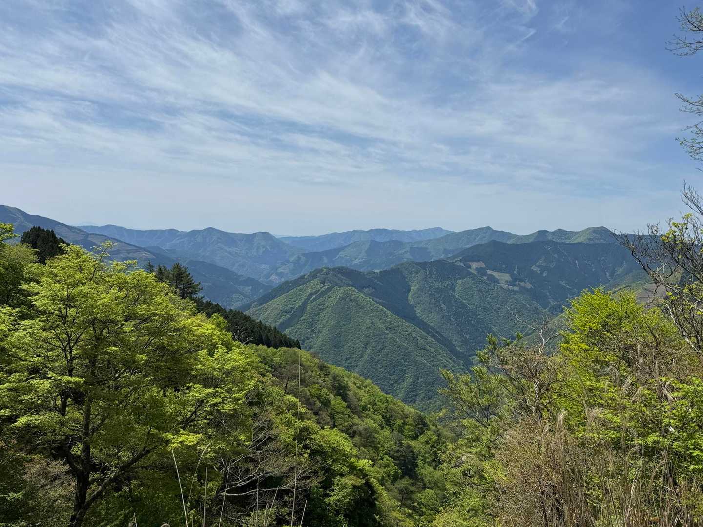 1番高いのが卯烏帽子岳