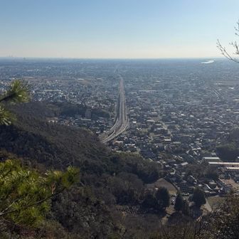 金華山はパスして、野一色権現山から縦走