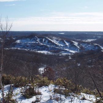 歩いてきた方向はこんな感じ。
