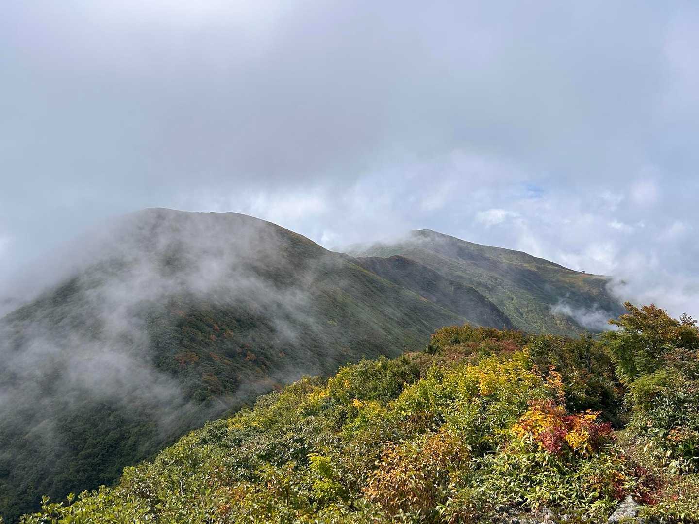 清太岩山-ユーフン山-寒江山-北寒江山 往復コースの写真