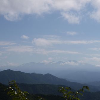 展望台から乗鞍岳
