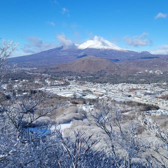 浅間山と軽井沢町😊🎶
離山と小浅間山までみえますね🐰