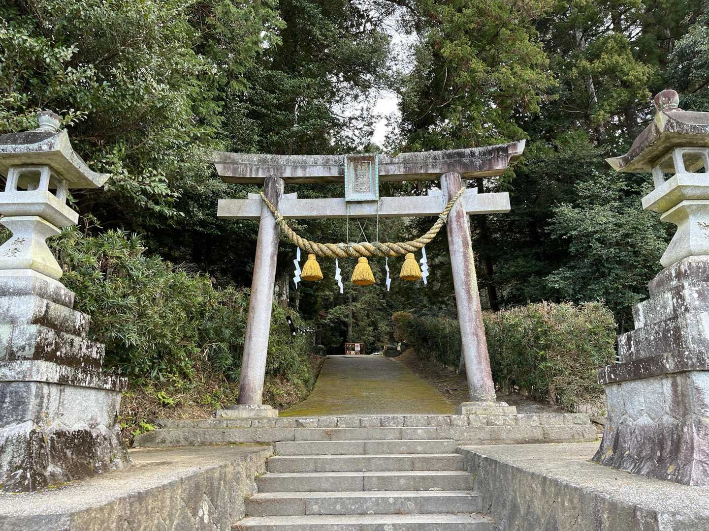 熊野神社の鳥居⛩️