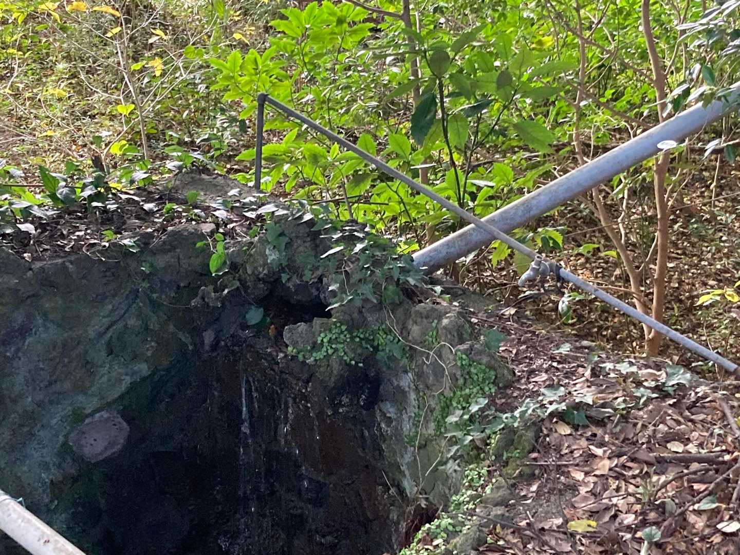 湧水かと思いきや、水道水だったでござる