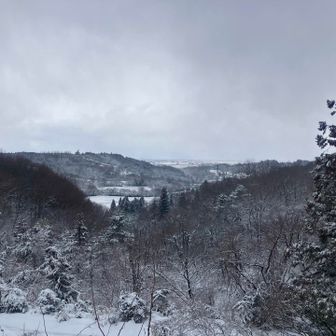キャンプ場からの眺望🏔️