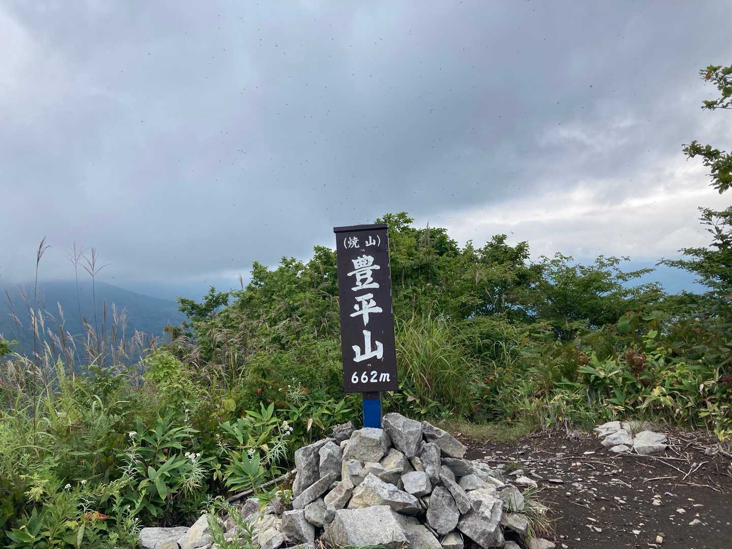 今日は雲が重い