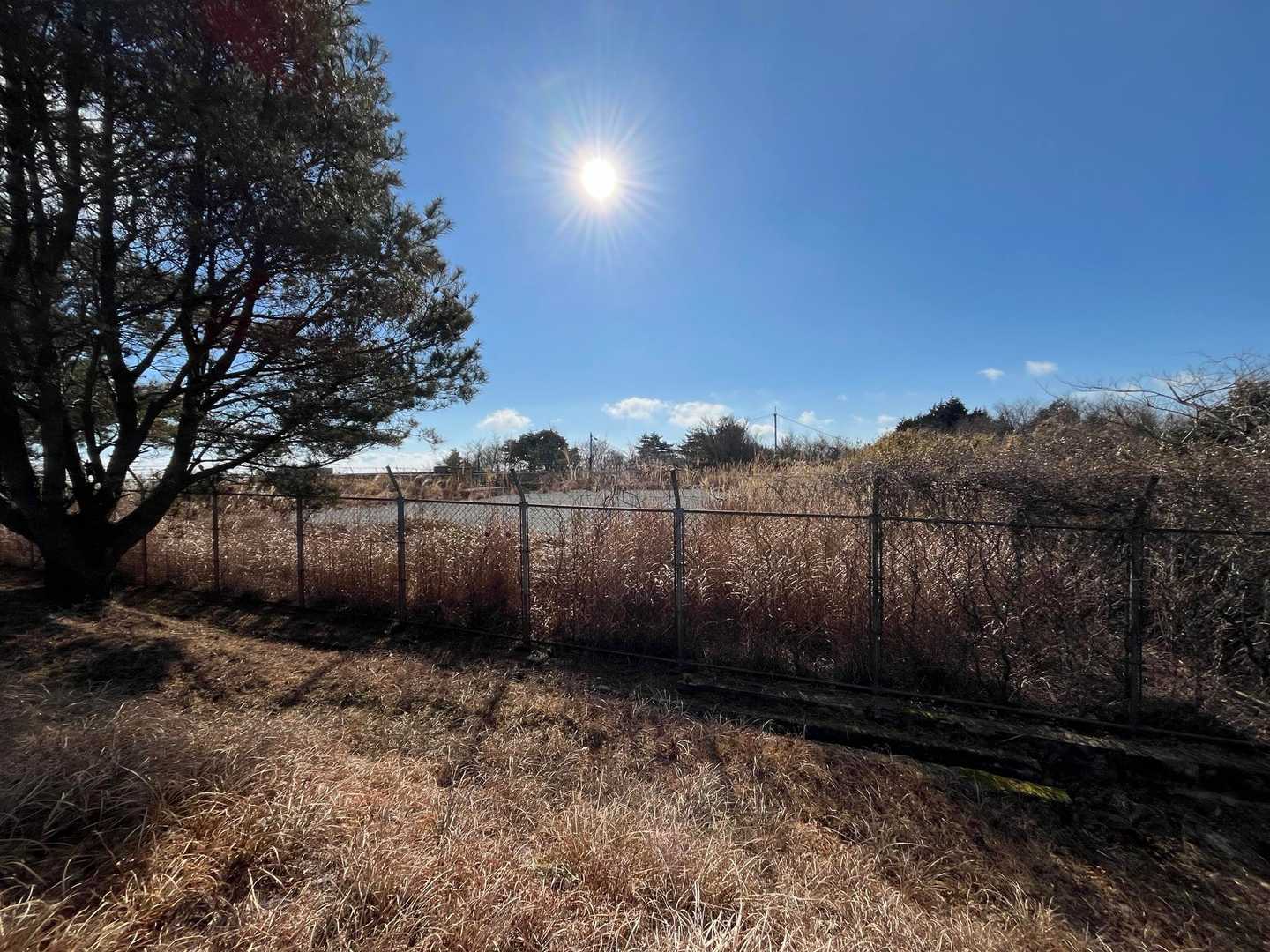 山頂の電波塔跡？