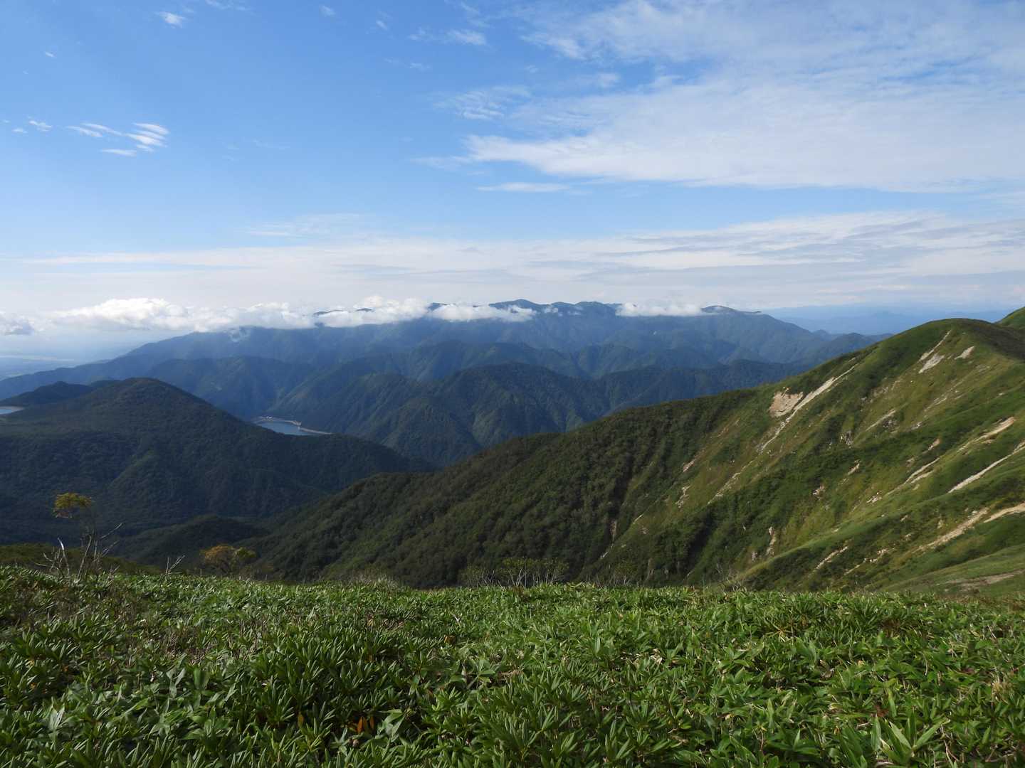 那須塩原方面の山々。