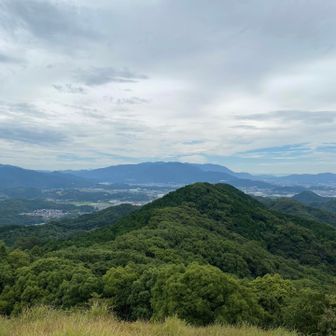 宝満山も。
目視では英彦山も？
