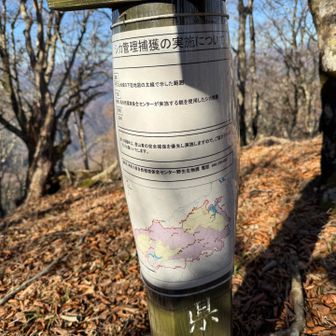 狩猟がされている掲示がありました。やはり登山エリアで狩猟が行われているようです。