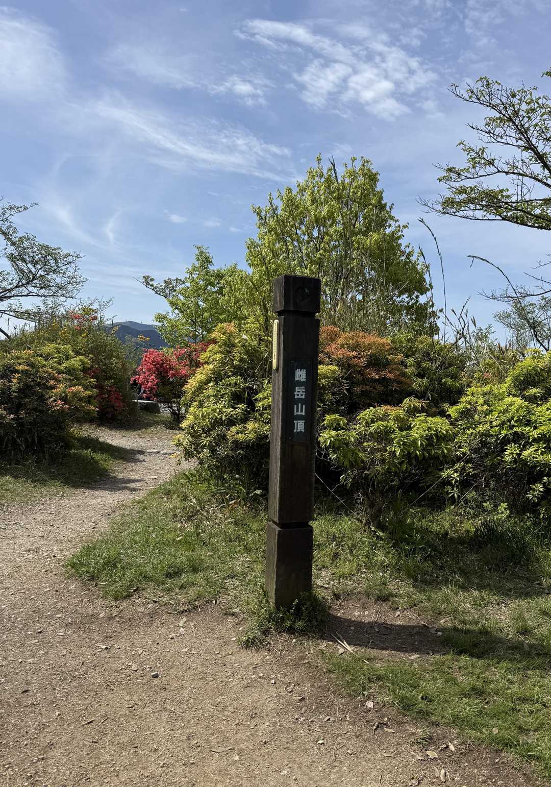 久々の山頂