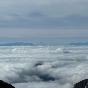 八ヶ岳、富士山、南アルプスかな