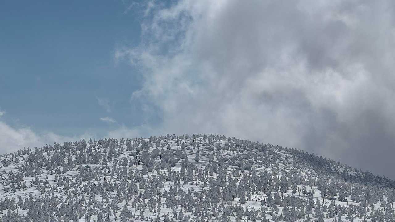 天狗岩付近から西吾妻山