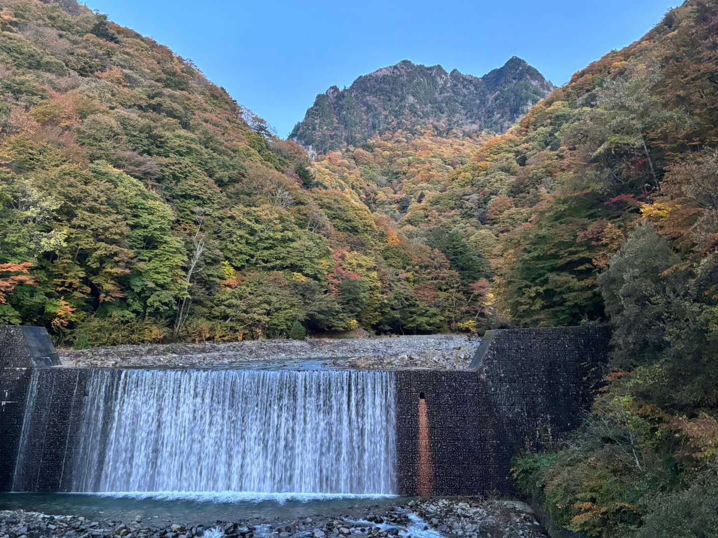 西沢渓谷入口バス停-ゲート-鶏冠山-木賊山 周回コースの写真