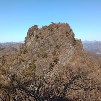 鹿岳P1から鹿岳P2