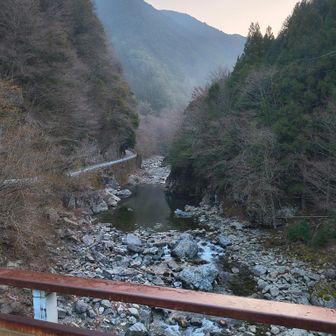 川の流れに癒されます＾＾