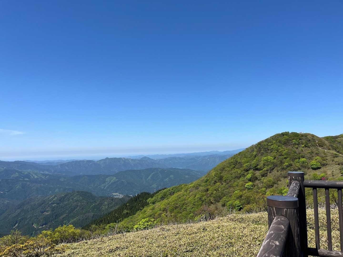 那岐山登山口-滝山 往復コースの写真
