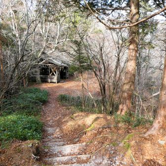 鞍部の桜岩園地
東屋に置かれている工石山ノートに、久しぶりに記入（老眼が進み、最近は素通りばかり）
ノートには、2015年に自分の記入したものが前ぺージにありました
