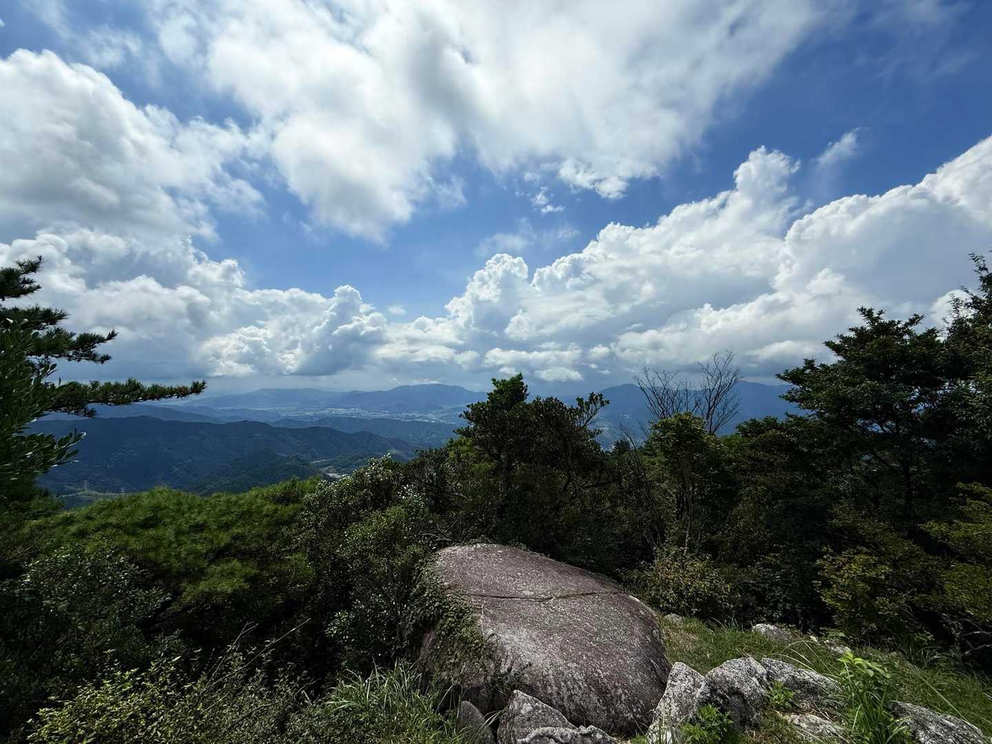 お天気も回復して、今日一番の眺め✨️