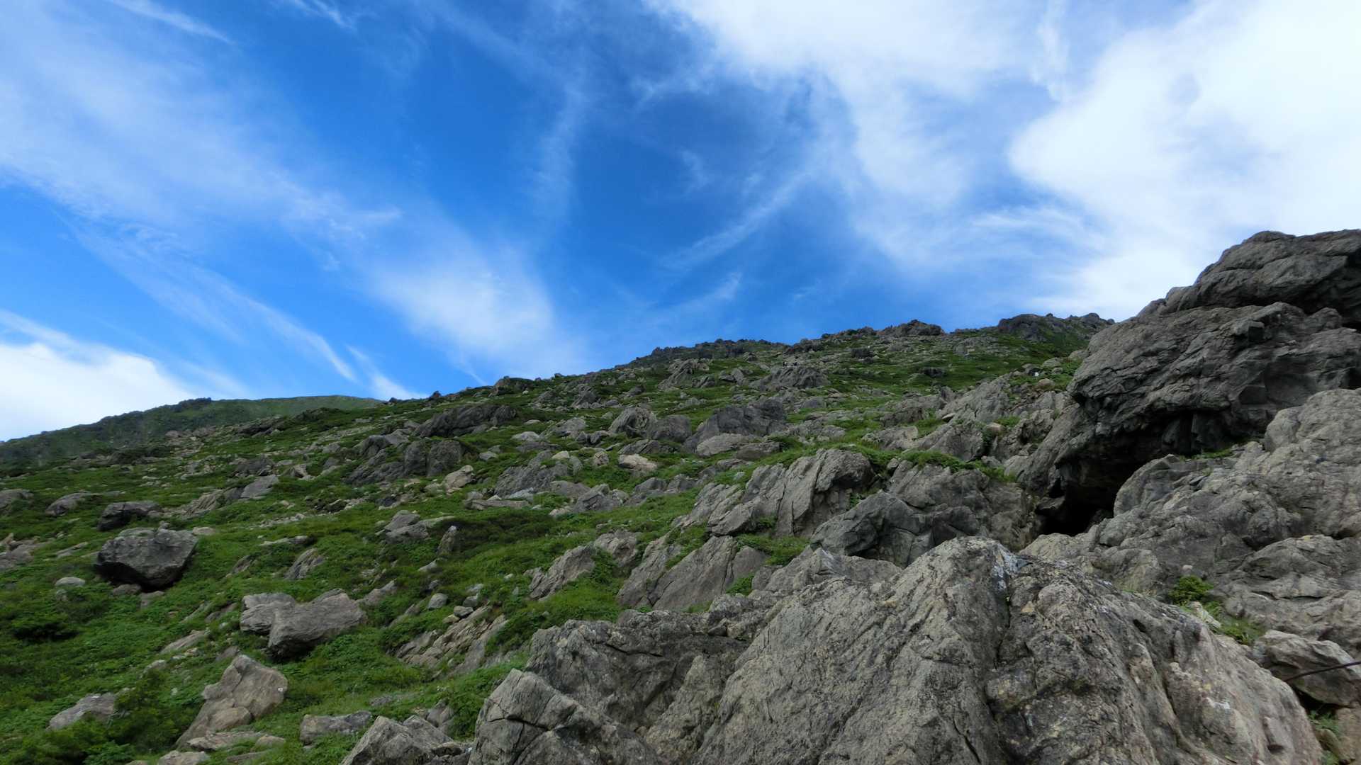 青空が出てきてる