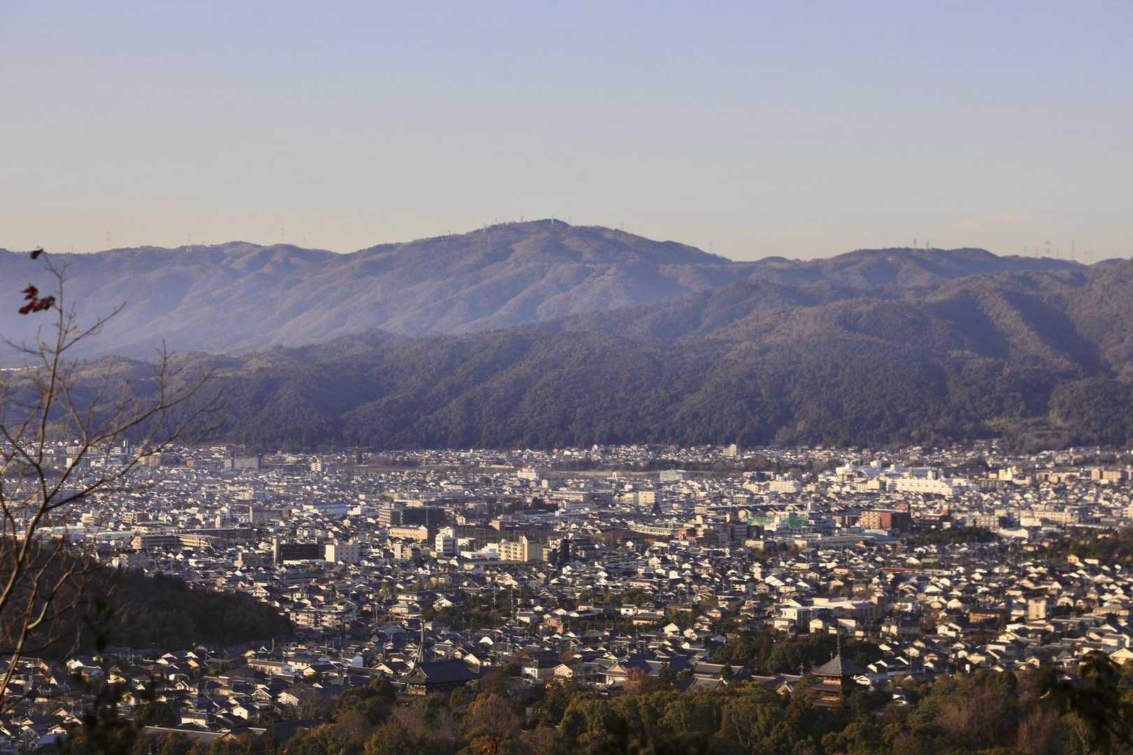 帰ろうとして反対側の景色も見られることに気づきました