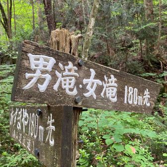 男滝女滝へ行ってみる