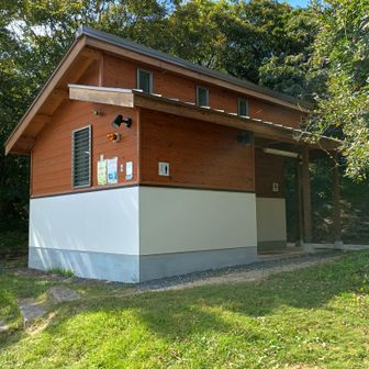 焼米ヶ原駐車場にはトイレもあります。
