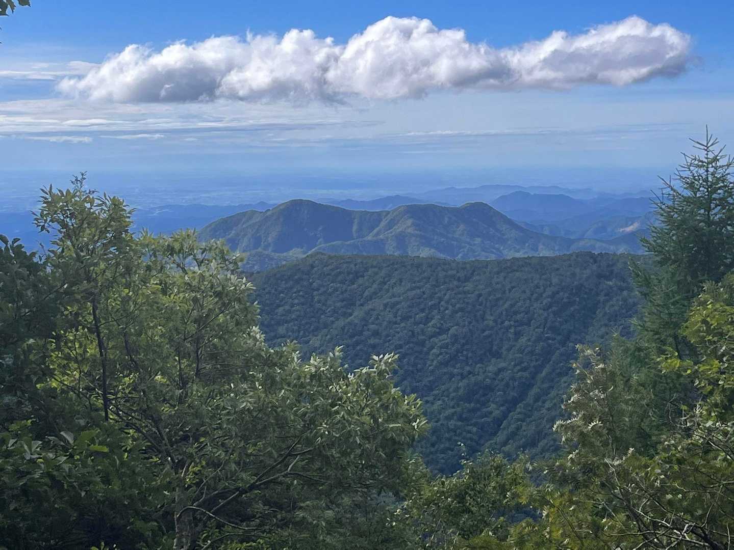おーっ！ちょっと景色開けたー😄
風も吹いてきもちいー！