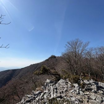高室山へ