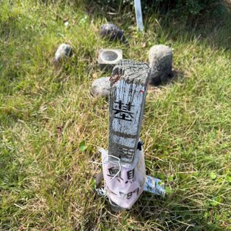 奥馬野のピークを踏む