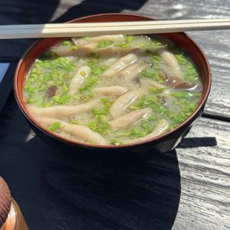 しめじにふきのとう！苦味が少しありで美味しい😋