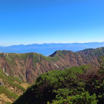下山開始。今日は景色💯点